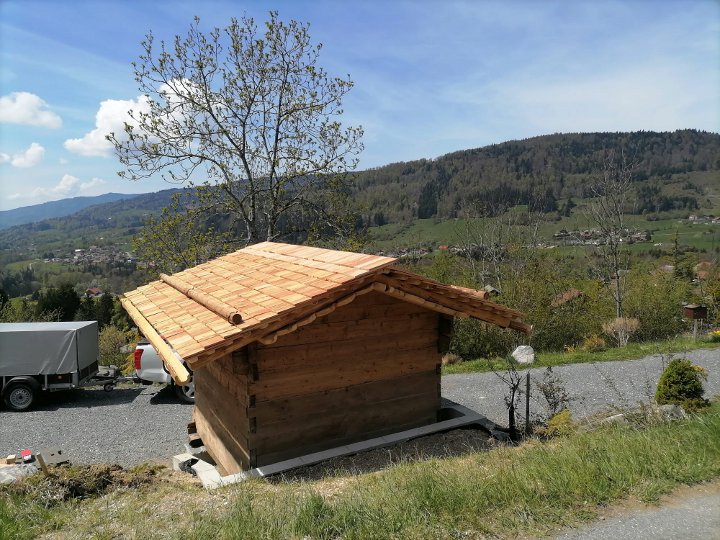 Restauration d'un mazot